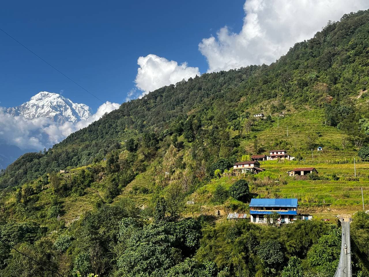 Annapurna Foothills Trek view 3